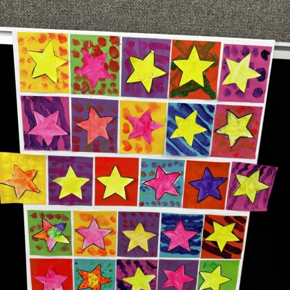 Relisted2 2025 Class Artworks - Year 1 Blue