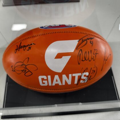 Signed GWS Giants AFL Ball  Value $175