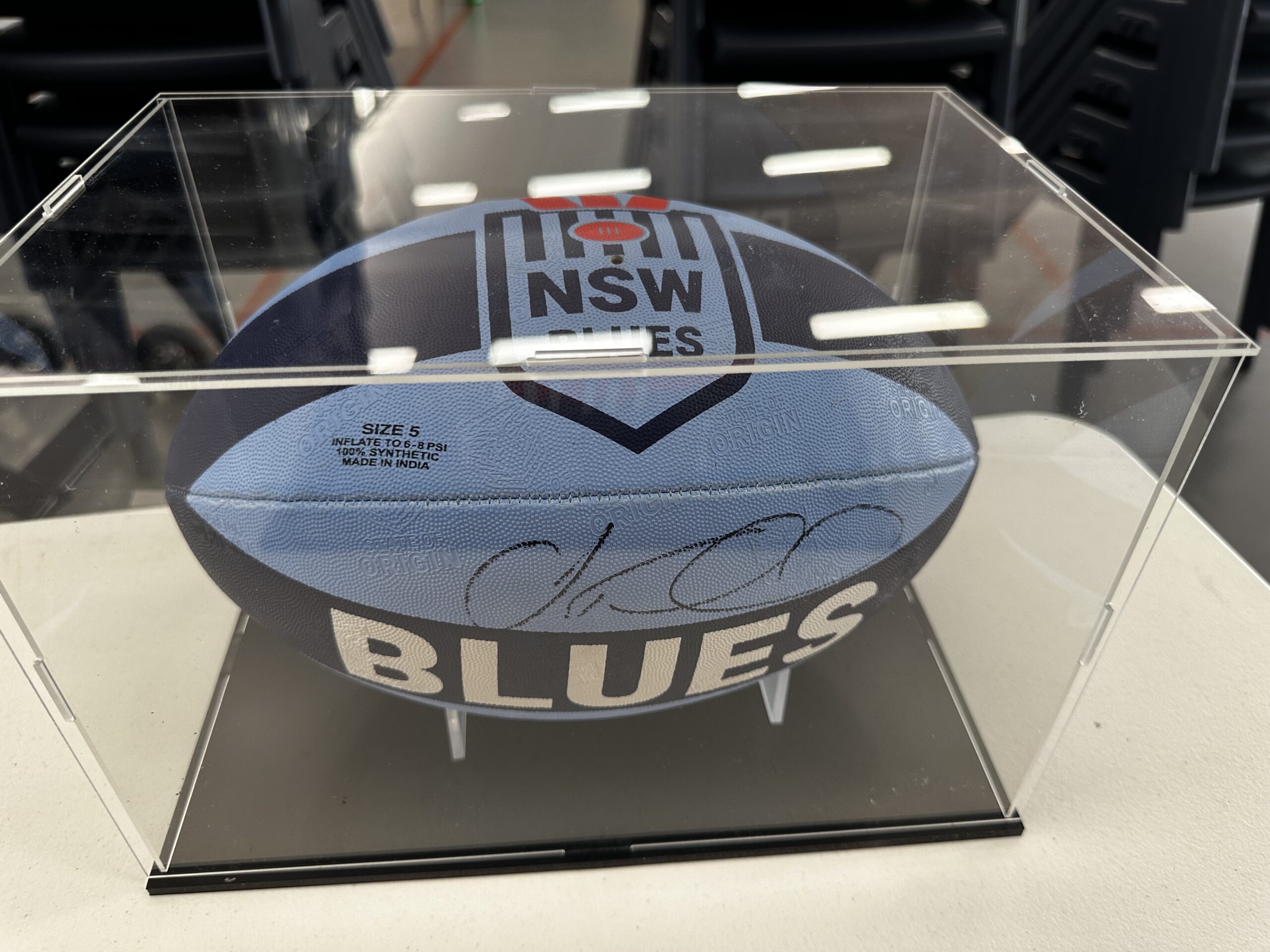 Signed James Tedesco NSW Ball Value $175